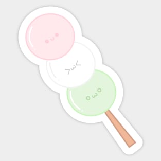 Sweet Kawaii Dango Sticker